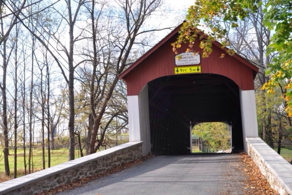 The Knecht Cover Bridge… by Paul Hilleband