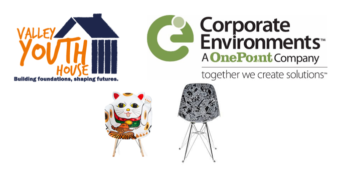 Corporate Environments of Bethlehem to Host “Chair-ity” Art Auction to Benefit Valley Youth House Programs