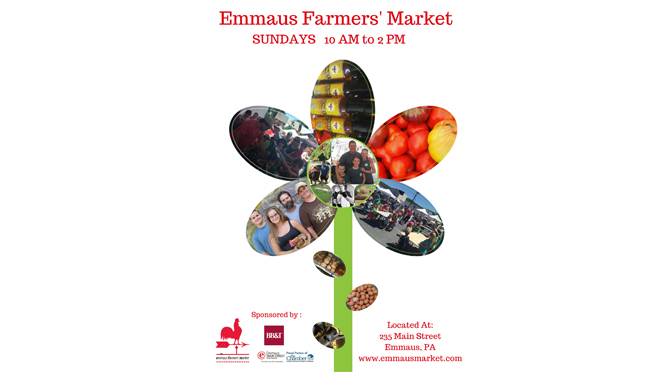 Emmaus Farmers’ Market Announces 2017 Spring Opening Day