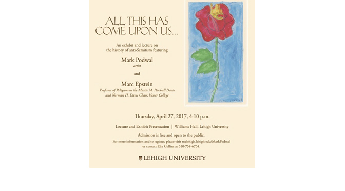 A free Exhibit on the History of Antisemitism at Lehigh University