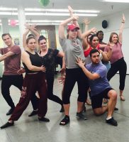 Abigail Garrigan and the company of “All That Jazz”