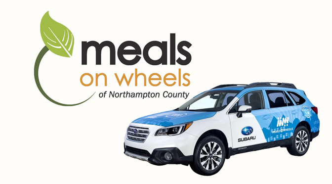 SUBARU DONATES 2018 OUTBACK TO MEALS ON WHEELS OF NORTHAMPTON COUNTY