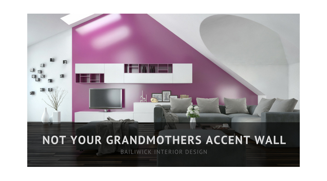 Not Your Grandmothers Accent Wall – by Carrie Oesmann