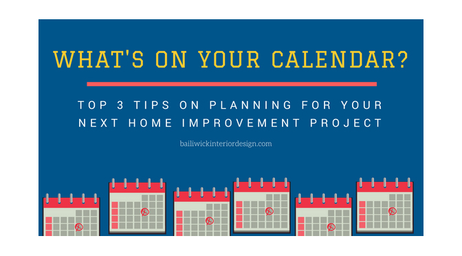 What’s on Your Home Improvement Calendar?  – By: Carrie Oesmann