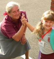 Dr. Conboy and Ellie, Kindergarten