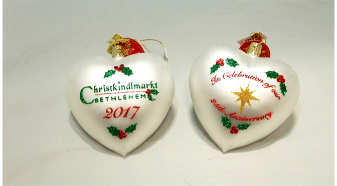 Käthe Wohlfahrt Unveils Limited-edition Ornament to Celebrate Christkindlmarkt Bethlehem’s 25th Anniversary