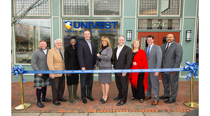 UNIVEST CELEBRATES OPENING OF FINANCIAL CENTER IN BETHLEHEM – Second retail location in the Lehigh Valley