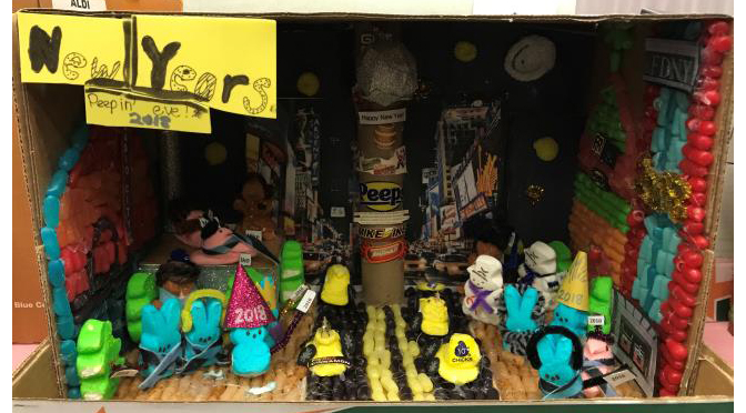 PEEPSFEST® Announces Winning Marshmallow Masterpieces of Scholastic Diorama Competition