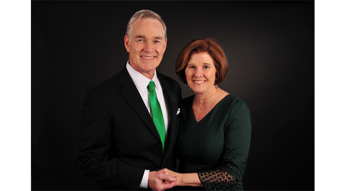 Brian and Kate Johnson 2018 King and Queen of the Allentown St. Patrick’s Parade