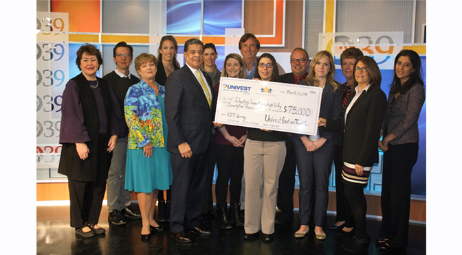 Univest Provides $75,000 to Support Education in Lehigh County