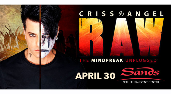 Interview with Criss Angel: Raw – The Mindfreak Unplugged | By: Janel Spiegel
