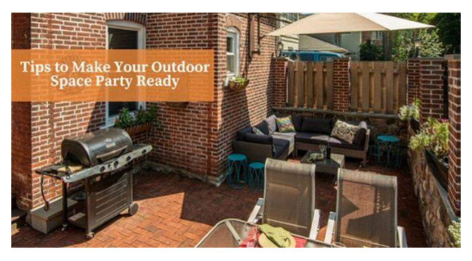 Tips to Make Your Outdoor Space Party Ready – by Carrie Oesmann