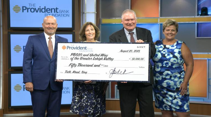 The Provident Bank Foundation Awards $50K Signature Grant to Lehigh Valley Reads Initiative