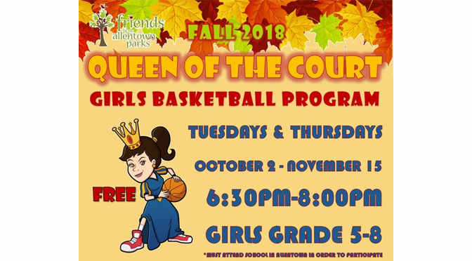QUEEN OF THE COURT OPENING OCTOBER 2