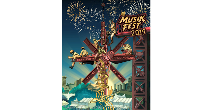 Linny Award Winner Jessica Bastidas Creates 2019 Musikfest Poster