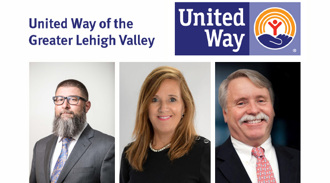 New Members Join United Way of the Greater Lehigh Valley’s Board of Directors