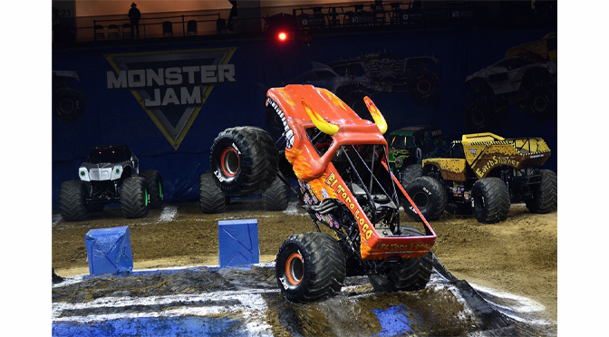 IT’S A MONSTER TRUCK WIN FOR ARMANDO CASTO (EL TORO LOCO) OPENING NIGHT AT THE PPL CENTER – by Diane Fleischman