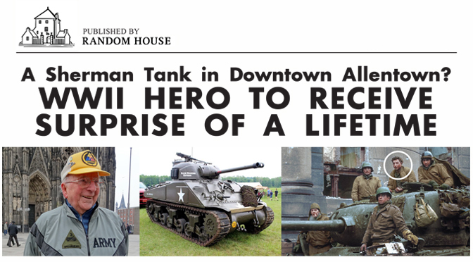 PLEASE JOIN US FOR A SURPRISE FOR A WORLD WAR II VETERAN – TANK RIDE INCLUDED!