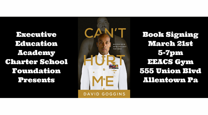 Over 1,000 Expected to Line Up for Best-Selling Author David Goggins at EEACS Appearance in Allentown