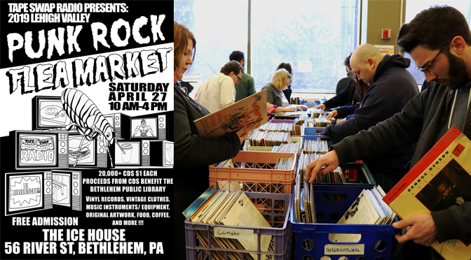 Lehigh Valley Punk Rock Flea Market Returns for Its Second Year with a Massive 20,000+ CD Sale