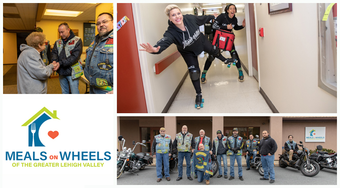 MEALS ON WHEELS CLIENTS GET SOME SPECIAL DELIVERY VOLUNTEERS