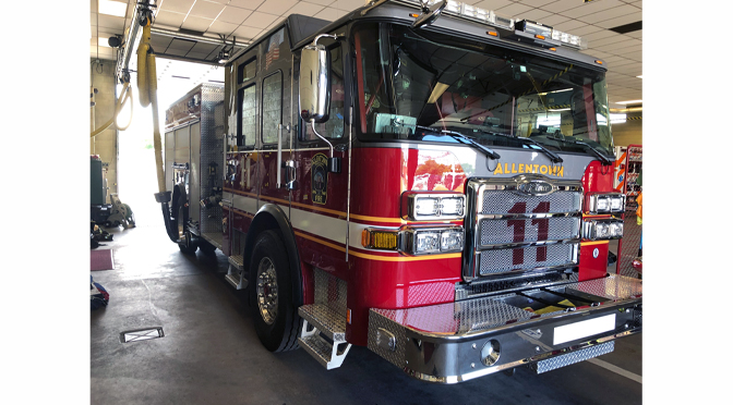 ALLENTOWN FIRE DEPARTMENT WELCOMES THREE NEW ENGINES