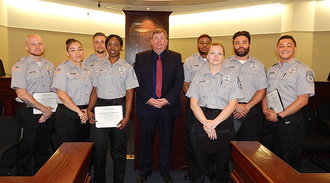Northampton County Corrections Officers Graduation Ceremony