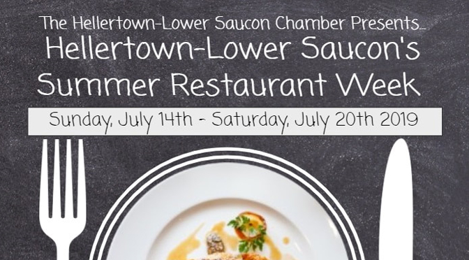 Hellertown-Lower Saucon Summer Restaurant Week Coming Soon! Celebrating GOOD EATS in the Hellertown & Lower Saucon area!!