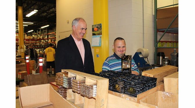 Senator Robert Casey Visits Via