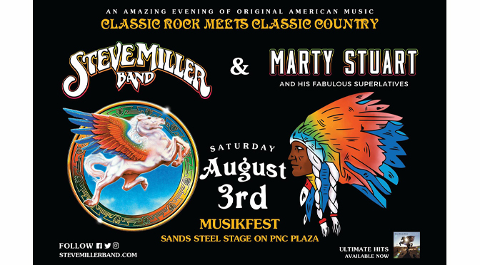 Steve Miller Band and Marty Stuart and His Fabulous Superlatives  –  Review By: Janel Spiegel