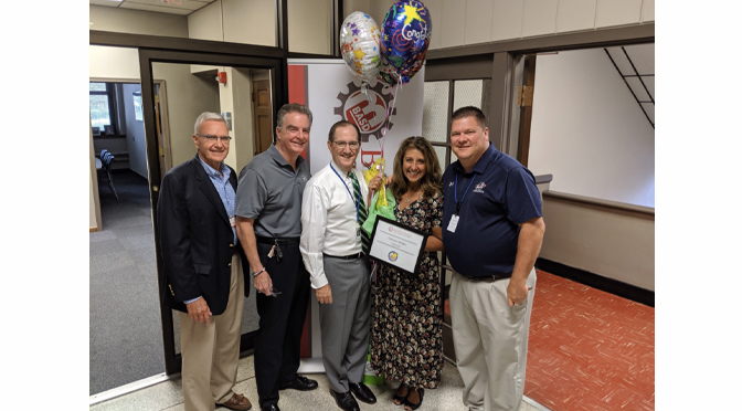 BASD ANNOUNCES EMPLOYEE OF THE MONTH Charisse Pfeiffer