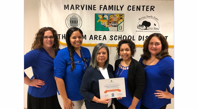 MARVINE FAMILY CENTER RECEIVES NATIONAL RECOGNITION AS A BLUE RIBBON AFFILIATE