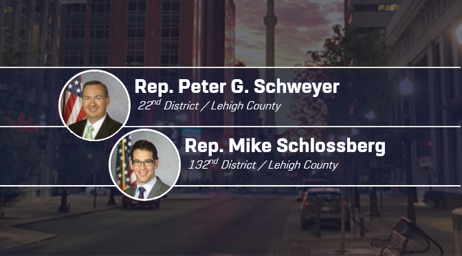 Schlossberg, Schweyer laud $720,000 in state funding for Allentown improvement projects