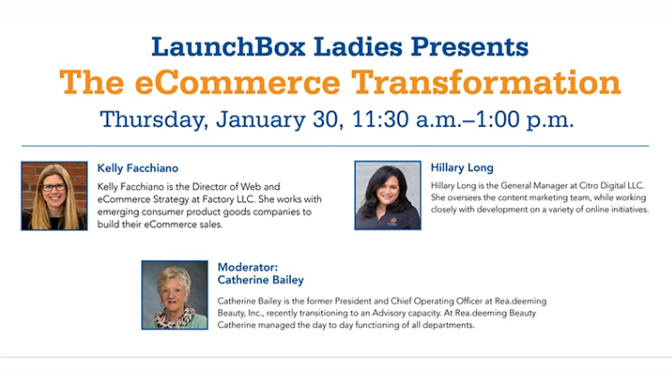 ‘LaunchBox Ladies: From Passion to Profit’ January event announced