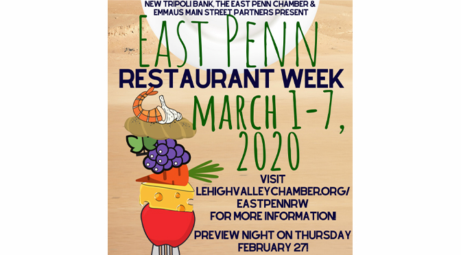Dine Out & Eat Up for East Penn Restaurant Week!
