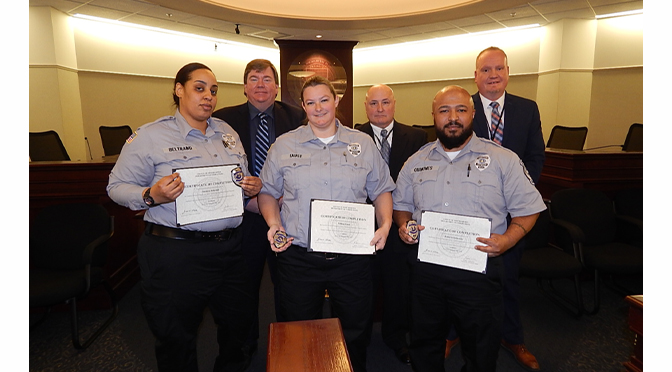 Class #67 of Northampton County Corrections Officers Graduation Ceremony