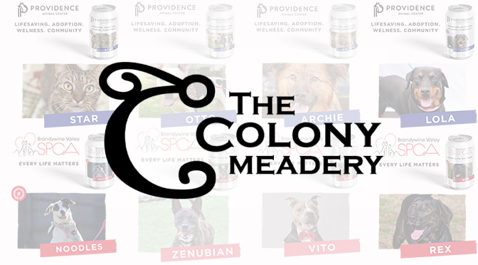 Rescue Mead:  Colony Meadery Teams Up with Area Shelters to Find Homes for Pets