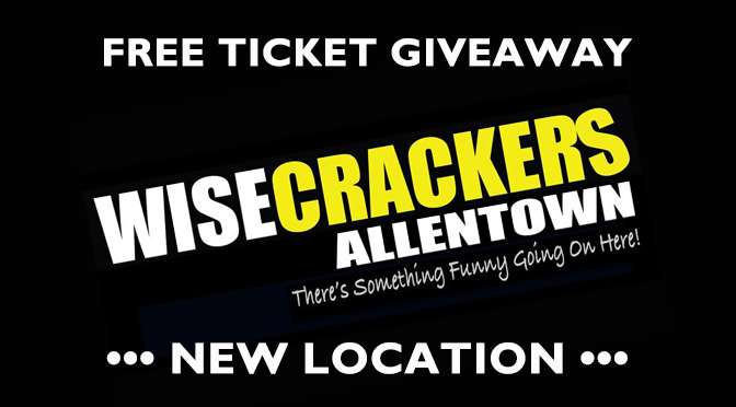 *** UPDATE *** WIN FREE TICKETS TO THIS FRIDAY’S WISECRACKERS COMEDY SHOW *** NEW LOCATION ***