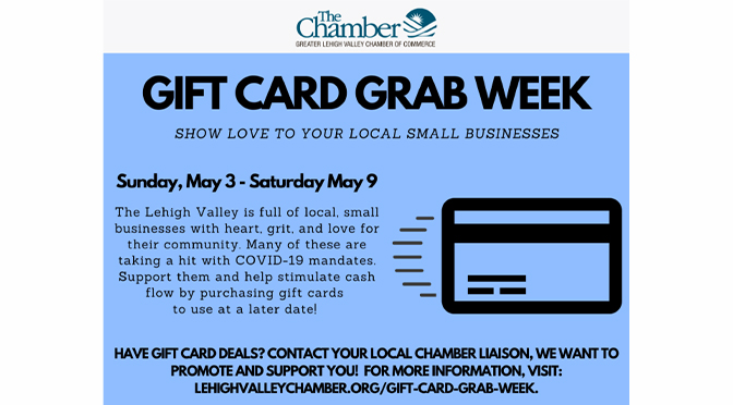 Lehigh Valley Gift Card Grab Week!