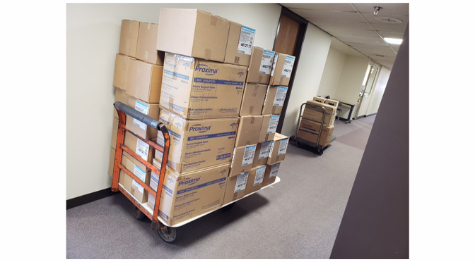 Gracedale Receives PPE Shipment from PEMA/PA DOH