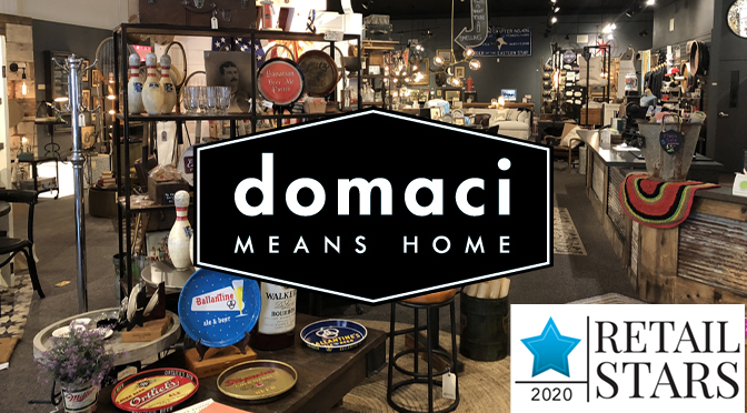 LOCAL FURNITURE & HOME DECOR RETAILER DOMACI HONORED FOR EXCELLENCE BY ‘HOME ACCENTS TODAY’ MAGAZINE