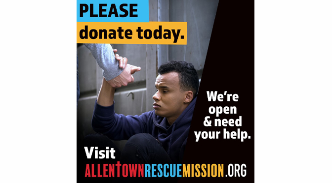 The Allentown Rescue Mission Thanks Their Donors