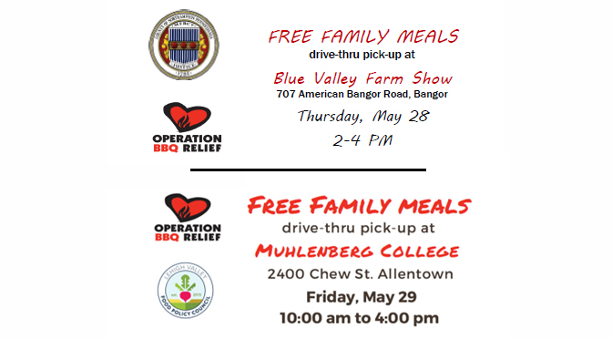 Operation BBQ Relief Community Meal Distribution MAY 28th & 29th
