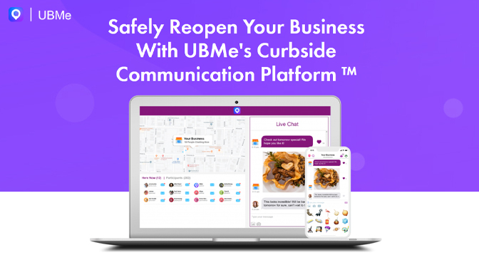 UBMe Launches First-of-its-Kind  Curbside Communication ™ Product  To Help Businesses Safely Reopen After COVID-19