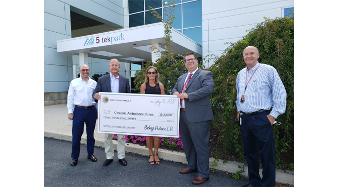 Buckeye Partners, L.P. donates $15,000 to Cetronia Ambulance Corps