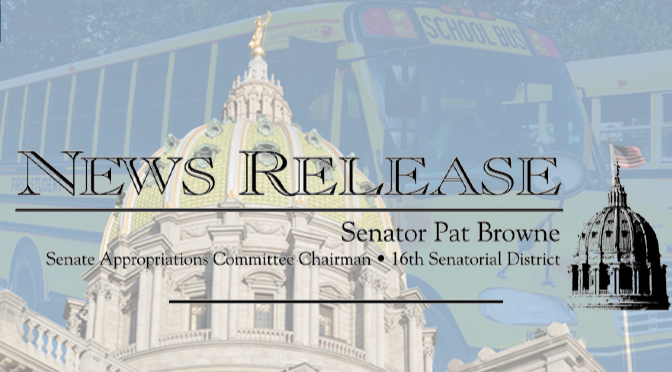 Governor Wolf Signs Senators Browne and Bartolotta’s Bill to Strengthen School Bus Stop Arm Law