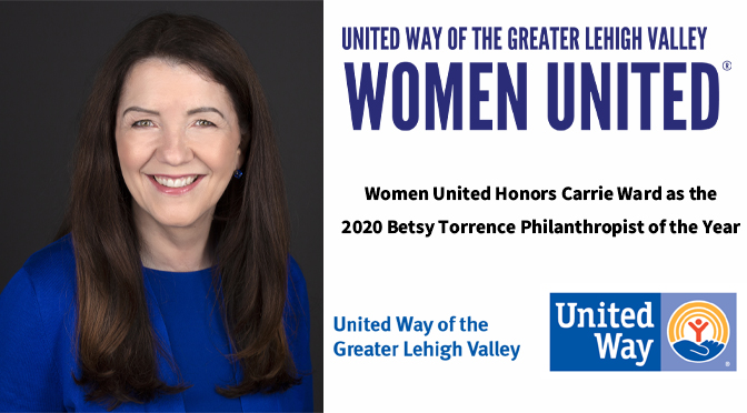 Women United Honors Carrie Ward as the  2020 Betsy Torrence Philanthropist of the Year