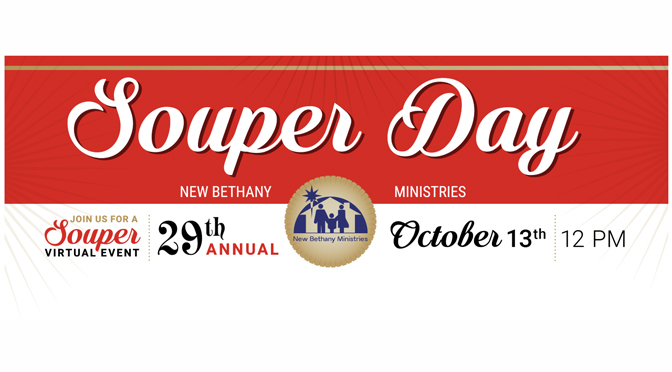 New Bethany Ministries to Host Virtual Souper Day