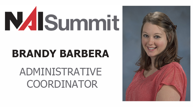BRANDY BARBERA NAMED ADMINISTRATIVE COORDINATOR AT NAI SUMMIT