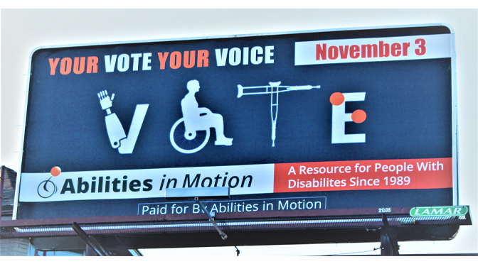 Advocacy Campaign Encourages People with Disabilities to Vote